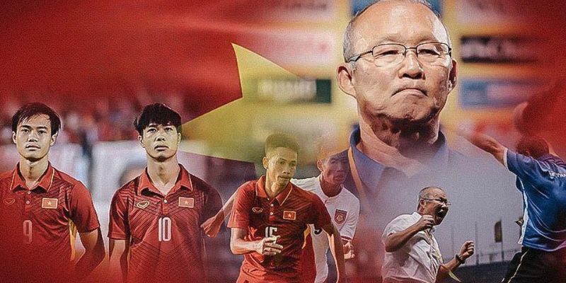 Tác giả Park Hang-seo xuất hiện trên báo chí